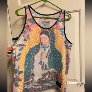 Virgin Mary Virgin de Guadalupe sleeveless tank top